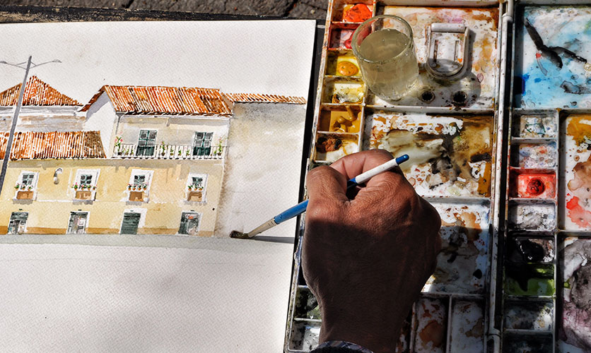 Painting experience | Illa Experience Hotel