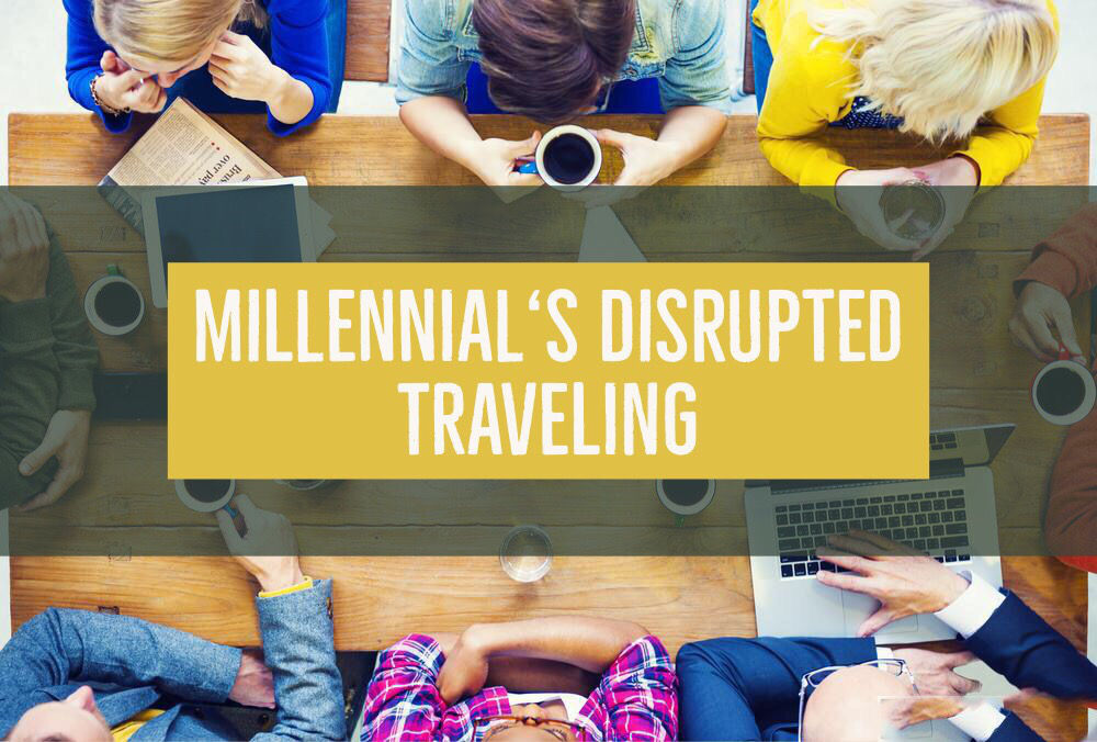 Millenials traveling