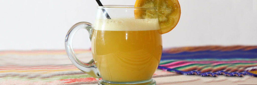 Canelazo a traditional beverage of Quito